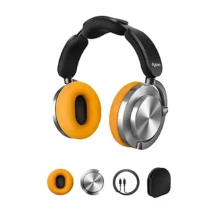 Dyson OnTrac™ Headphones with Noise Cancellation, Up to 55 hours Battery Life (CNC Aluminium)