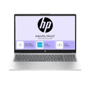 HP 15-fd0063TU Intel 12th Gen Core i3-1215U 8GBRAM/512GB SSD/15.6″/Natural Silver) – fd0063TU Laptop