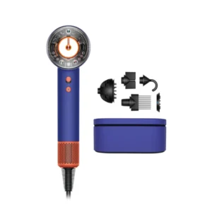 Dyson Supersonic Nural Intelligent Hair Dryer Protects Scalp Health Fast Drying No Heat Damage – Vinca Blue/Topaz