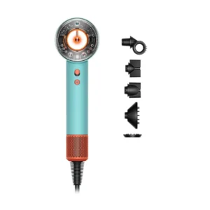 Dyson Supersonic Nural Intelligent Hair Dryer Protects Scalp Health Fast Drying No Heat Damage – Ceramic Patina/Topaz Orange