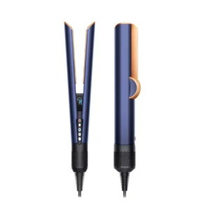 Dyson Airstrait Wet to Dry Straightener No Heat Damage 2 in 1 Straightening – Prussian Blue/ Rich Copper