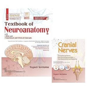 Textbook of Neuroanatomy with Atlas and Functional and Clinical Concepts + Additional book Cranial Nerves (set)