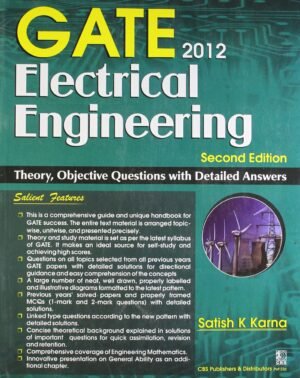 Gate 2012: Electrical Engineering: Theory, Objective Questions with Detailed Answers
