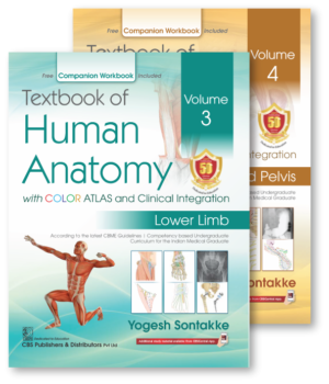Textbook of Human Anatomy with COLOR ATLAS and Clinical Integration Vol. 3 (Lower Limb) & 4(Abdomen and Pelvis)
