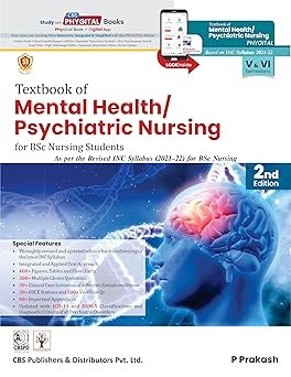 Textbook Of Mental Health Psychiatric Nursing For Bsc Students